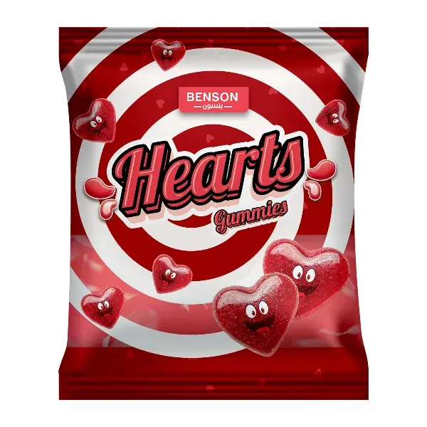 Jelly Benson Hearts - 65 GM