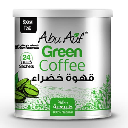 قهوه خضراء بلس 24 باكيت 