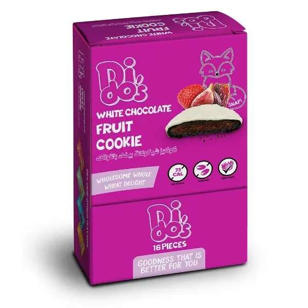 Dido's White chocolate Fruit Cookie - 16 Piece