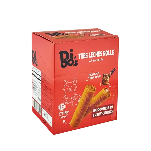 Waffer Rolls Tres Leches - 12 Pieces